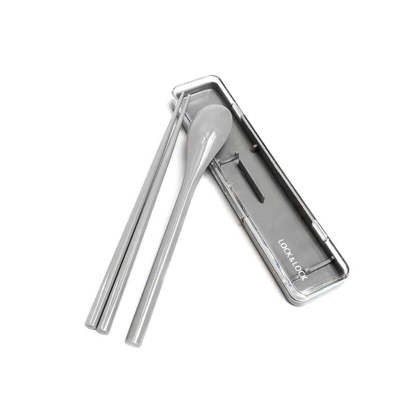 Bộ muỗng đũa nhựa LocknLock nhỏ gọn dễ dàng mang theo - LLC115, , large image number null